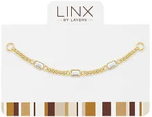 Gold Chunky Chain Solitaire LINX Add-on