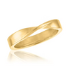 Stack Gold Ring - Style 117 Twist Accent