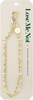 Gold White & Gold Duo Strand Phone Wristlet