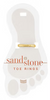Gold Hammered Sand & Stone Toe Ring