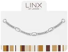 Silver Chunky Chain Solitaire LINX Add-on