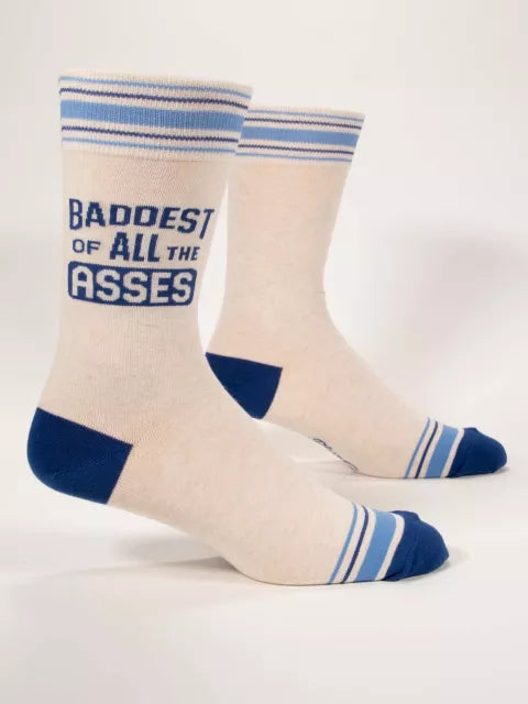 Baddest of Asses - Men's Crew Socks