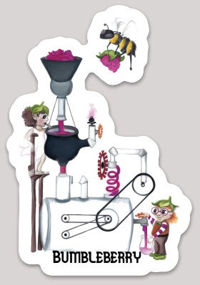 Bumbleberry Juice Sticker