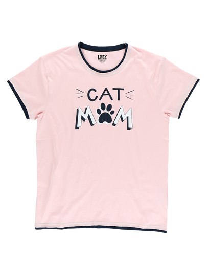 Cat Mom Women Tee