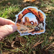 Arches - Utah Big 5 Watercolor Sticker