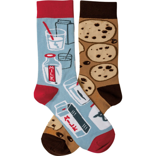 Milk and Cookies - Crew Socks*