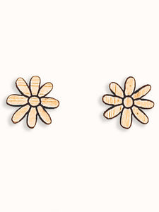 Daisy Bamboo Earrings