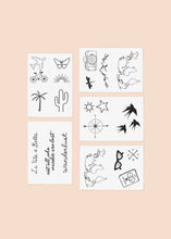 Destination Temporary Tattoo Pack