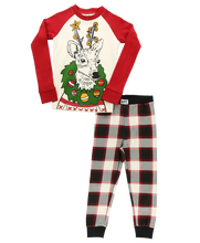 Deer Christmas K Long Sleeve PJ's