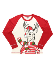 Deer Christmas W Long Sleeve Tee