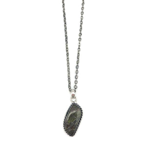Kashi Semi-Precious Large Stone Necklace