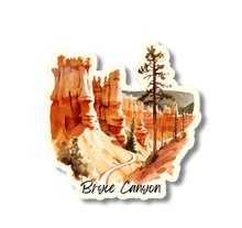 Bryce - Utah's Big 5 Watercolor Sticker
