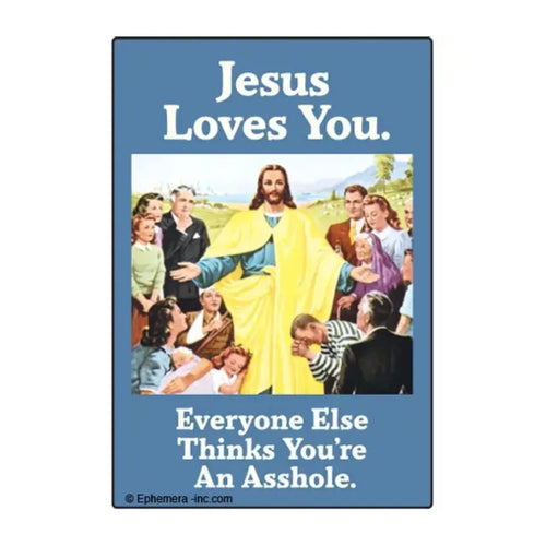 Jesus Loves You Magnet