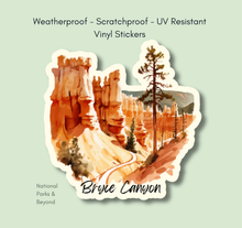 Bryce - Utah's Big 5 Watercolor Sticker