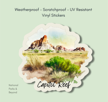 Capitol Reef - Utah's Big 5 Watercolor Sticker