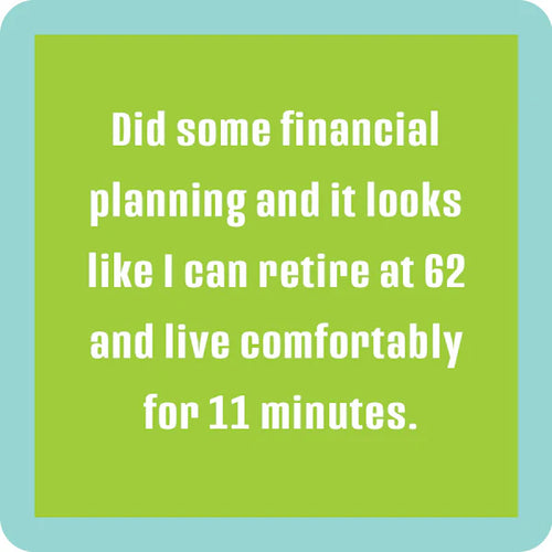 Financial Planner Coaster