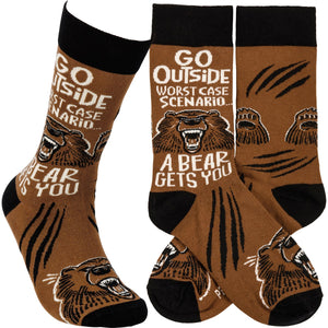 Go Outside - Crew Socks