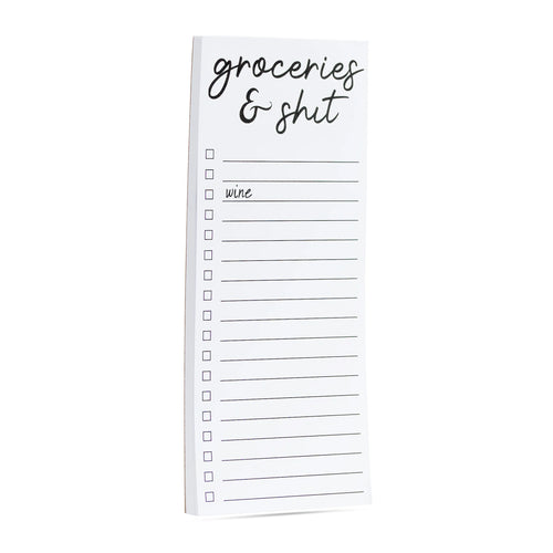 Groceries & Shit List Pad