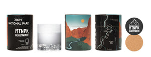 Zion Angels Landing Glass Tumbler