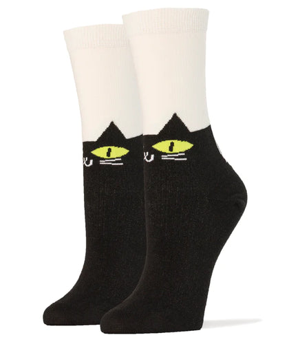 It's Meow or Never - Women's Crew Socks