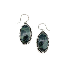 Kashi Semi-Precious Stone Large Earrings