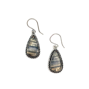 Kashi Semi-Precious Stone Large Earrings