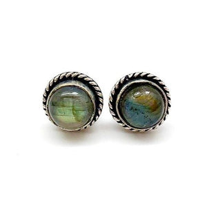 Kashi Semi-Precious Stone Post Earrings