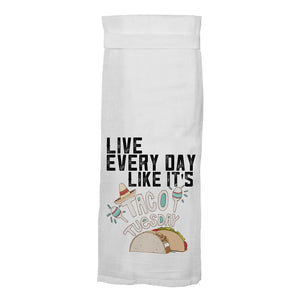 Taco Tuesday Hang Tight Towel