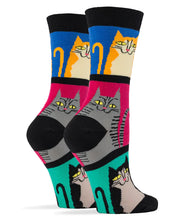 Mod Meow - Women's Crew Socks