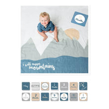 Baby's First Year Blanket Card Set