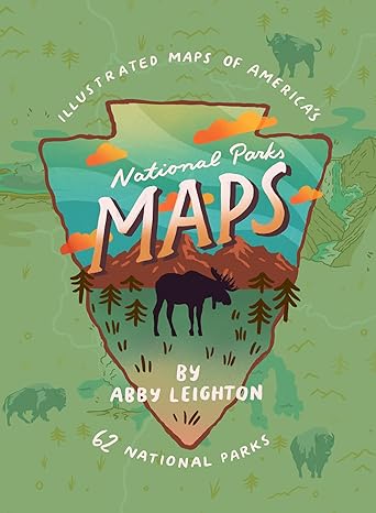 National Parks Maps Book