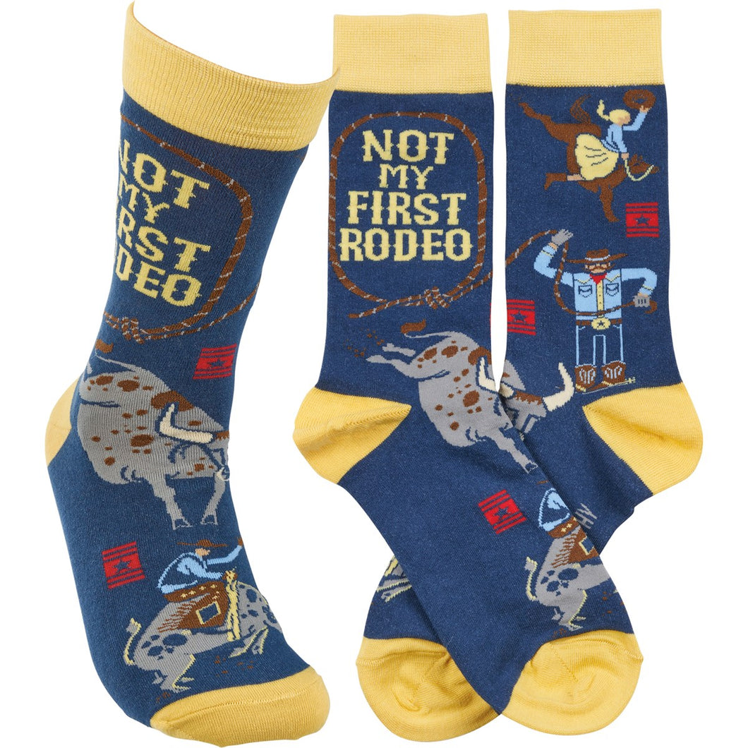 Not My First Rodeo - Crew Socks