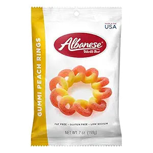 Gummi Peach Rings