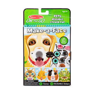 Make a Face Reusable Sticker Pad