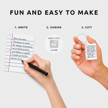 Little Letter Keychain Shrink Kit