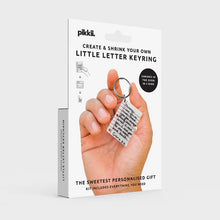 Little Letter Keychain Shrink Kit