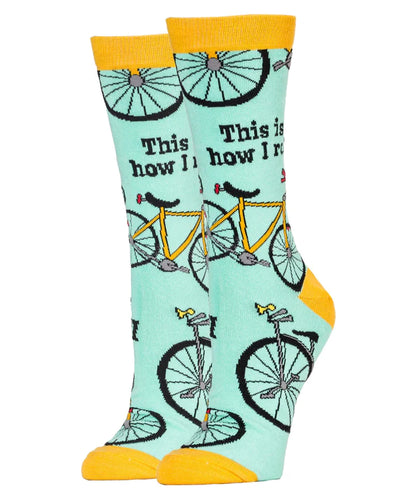 This is How I Roll - Women's Crew Socks