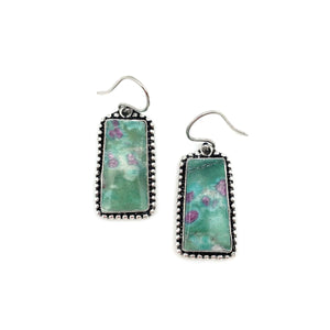 Kashi Semi-Precious Stone Large Earrings