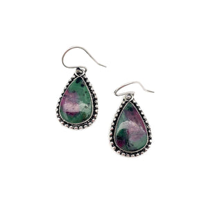 Kashi Semi-Precious Stone Large Earrings