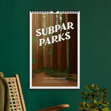Subpar Parks Calendar 2026