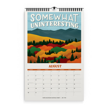 Subpar Parks Calendar 2026