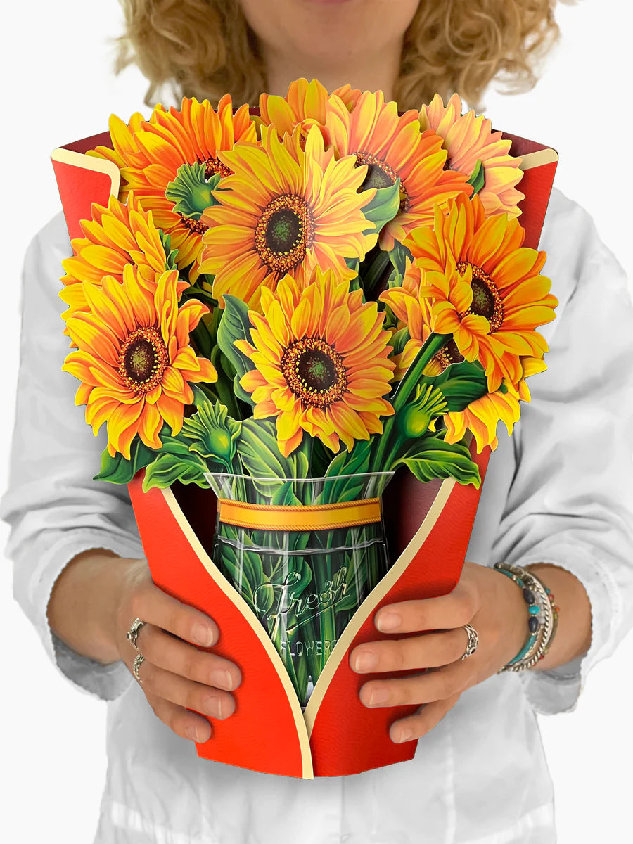 Sunflowers Paper Flower Arrangement