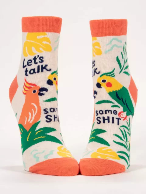 Talk Some Shit - Women's Ankle Socks