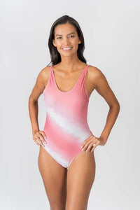 W Junior Tie Dye Tank Swimsuit