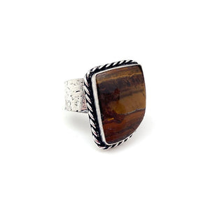 Kashi Semi-Precious Large Stone Ring