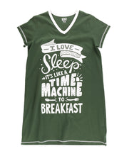 Time Machine V-Neck Nightshirt