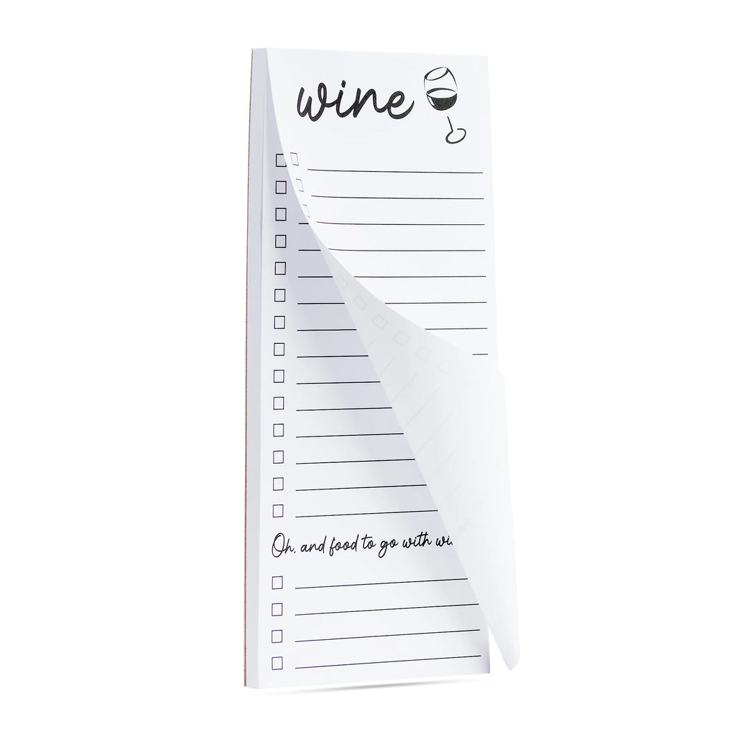 Wine List Pad