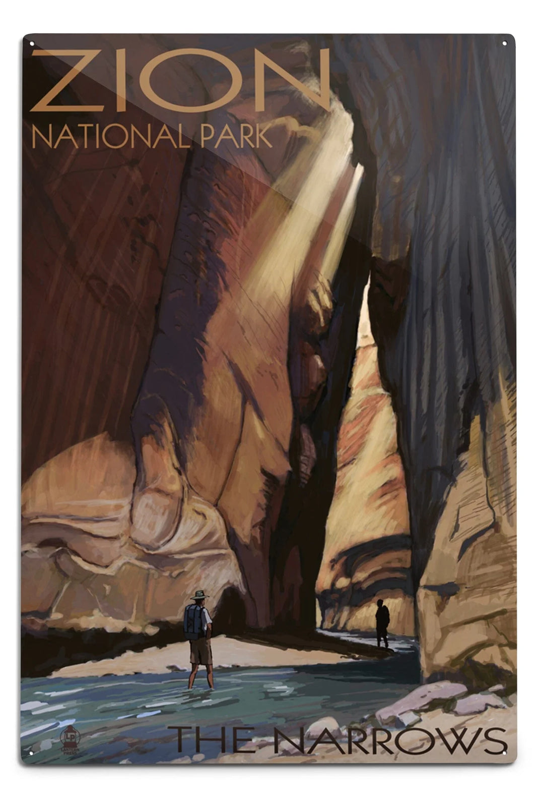 The Narrows Metal Sign