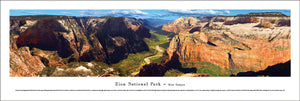 Zion Canyon Panoramic Print