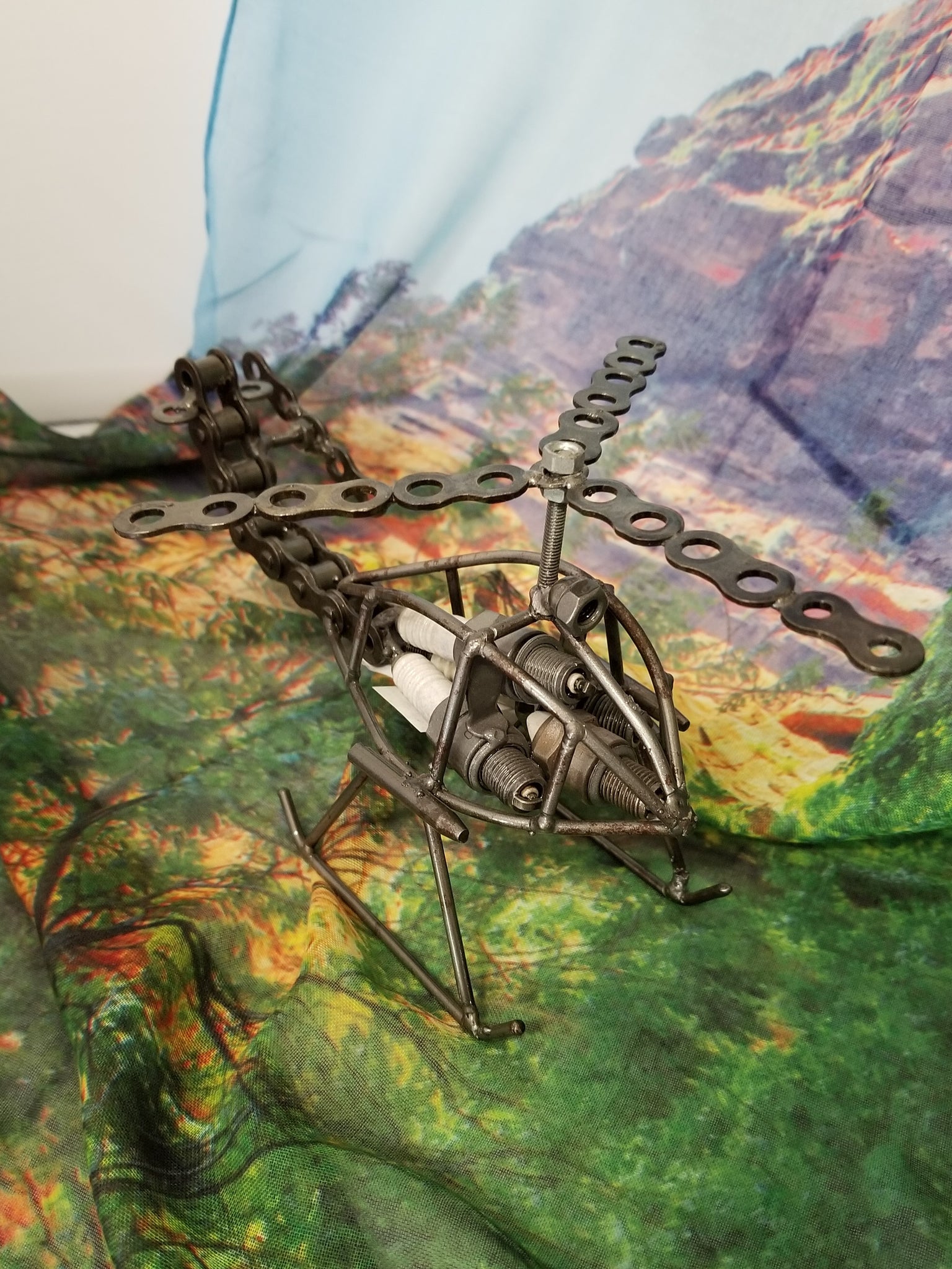 helicopter artwork